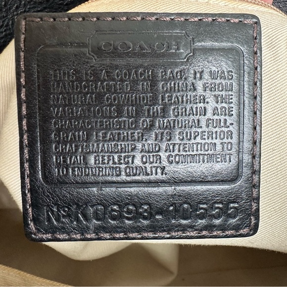 Coach Vintage Leather Satchel - Picture 12 of 12